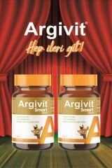 Argivit Argivit Smart Tablet 30 Tablet 2'li Paket - Fosfatidilserin, Kolin, L-Arginin, Multivitamin ve Multimineral