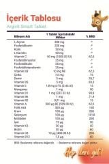 Argivit Argivit Smart Tablet 30 Tablet 2'li Paket - Fosfatidilserin, Kolin, L-Arginin, Multivitamin ve Multimineral