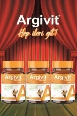 Argivit Argivit Smart Tablet 30 Tablet 3'lü Paket - Fosfatidilserin, Kolin, L-Arginin, Multivitamin ve Multimineral