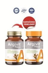 Argivit Argivit Focus L-Arjinin, Fosfotidilserin, Demir, Multivitamin ve Multimineral İçeren Tablet 30 Tablet