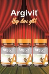 Argivit Argivit Focus 3’lü Paket L-Arjinin, Fosfotidilserin, Demir, Multivitamin ve Multimineral İçeren Tablet 30 Table