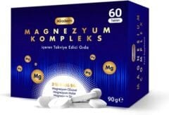 Magnezyum Kompleks İçeren Takviye Edici Gıda 60 Tablet