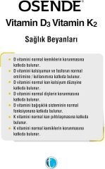 Osende D3K2 Damla 20 Ml