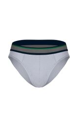 Erkek Lastikli Gri Slip XXL