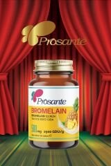 Prosante Prosante Bromelain; Magnezyum, Çinko ve Vitamin D İçeren Takviye Edici Gıda 500 mg 60 Tablet