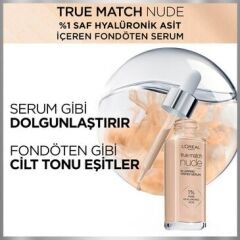 L'Oreal Paris True Match Nude Fondöten Serum 0.5 2 Very Light
