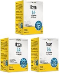 Ocean D3K2 Damla 20 Ml 3 Lü Paket