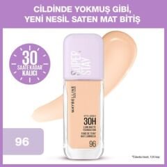 Maybelline New York Super Stay Lumi Matte Fondöten