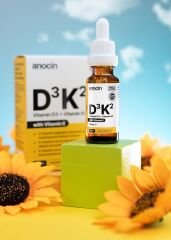 anocin Vitamin D3 K2 Vitamin E, 1000 Iu 2m Mcg Damla 20 ml D3 K2 Vitamin D3k2