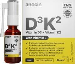 anocin Vitamin D3 K2 Vitamin E, 1000 Iu 2m Mcg Damla 20 ml D3 K2 Vitamin D3k2