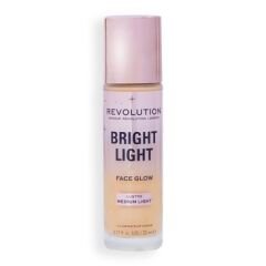 Revolution Bright Light Face Glow 4in1 Işıltılı Fondöten Medium Light