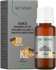 Venatura D3 K2 Damla 20 ml