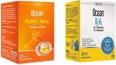 Ocean Ocean Vitamin C 1000 Mg 30 Tablet + Ocean D3k2 101752-101750-1-2