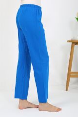 Akbeniz Kadın Penye Düz Tek Alt Pijama 27535 Mavi