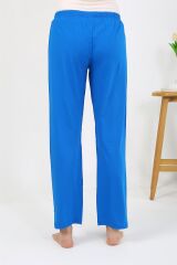 Akbeniz Kadın Penye Düz Tek Alt Pijama 27535 Mavi