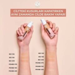 Detoks Etkili Işıltı Veren Fondöten  Parlaklık, koruma ve detoks etkisi 30 ml