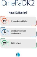 Omepa DK2 Omega 3 & Vitamin D & Menaq7 50 Yumuşak Kapsül