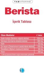 TABVITAMINS Berista 60 Bitkisel Kapsül Lipozomal Berberin
