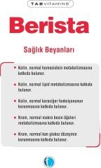 TABVITAMINS Berista 60 Bitkisel Kapsül Lipozomal Berberin