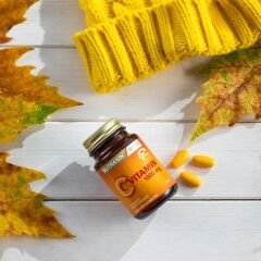 Nutraxin Vitals Vitamin C 1000 mcg 30 Tablet Takviye Edici Gıda
