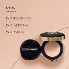 Dolce&Gabbana Rose Glow Cushion & Hydrating Bouncy Foundation-Brightening Fondöten