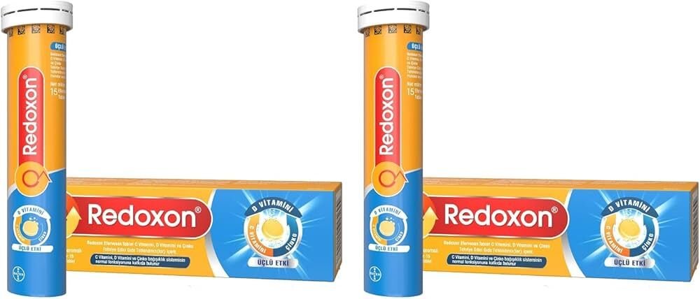 Redoxon 3'lü Etki 15 Efervesan Tablet 2 Adet