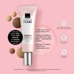 Avon Make Up + Care Serum Fondöten SPF30 245N