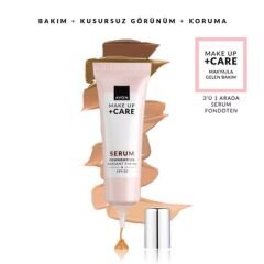 Avon Make Up + Care Serum Fondöten SPF30 245N