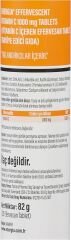 Energia Vitamin C 1000mg 20 Effervescent Tablet Ve Takviye Edici Gıda C Vitamini