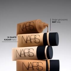 Yüksek Kapatıcılık Sağlayan Mat Bitişli FondötenNARS SOFT MATTE COMPLETE FOUNDATION