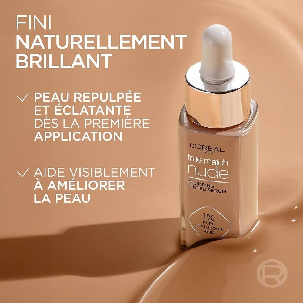 L'ORÉAL PARIS True Match Nude Serum Fondöten 30 ml - 0.5-2 Very Light