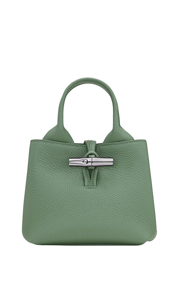 LONGCHAMP Le Roseau Yeşil El Çantası XS