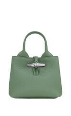 LONGCHAMP Le Roseau Yeşil El Çantası XS
