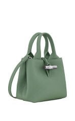 LONGCHAMP Le Roseau Yeşil El Çantası XS
