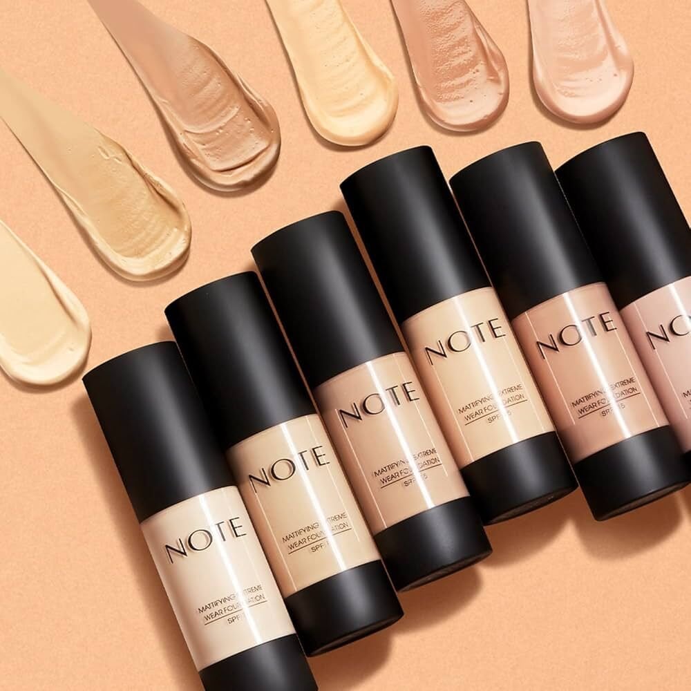 Note Mattifying Extreme Wear 01 Beige Mat Bitişli SPF 15 Kapatıcı Fondöten