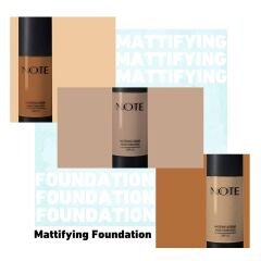 Note Mattifying Extreme Wear 01 Beige Mat Bitişli SPF 15 Kapatıcı Fondöten