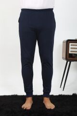Akbeniz Erkek Pamuk Tek Alt Pijama Lacivert 27551