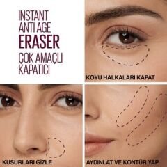 Maybelline New York Instant Eraser Anti Age Kapatıcı No: 00 Ivory