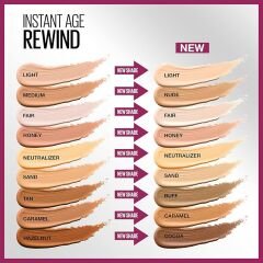 Maybelline New York Instant Anti Age Eraser Kapatıcı, 03 Fair, 6.8 ml