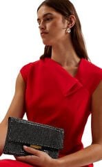 TED BAKER Wxb-Krıstn-Crystal Long Fold Over Crossbody Bag