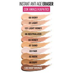 Maybelline Maybelline Instant Anti Age Eraser Kapatıcı 121 Light Honey