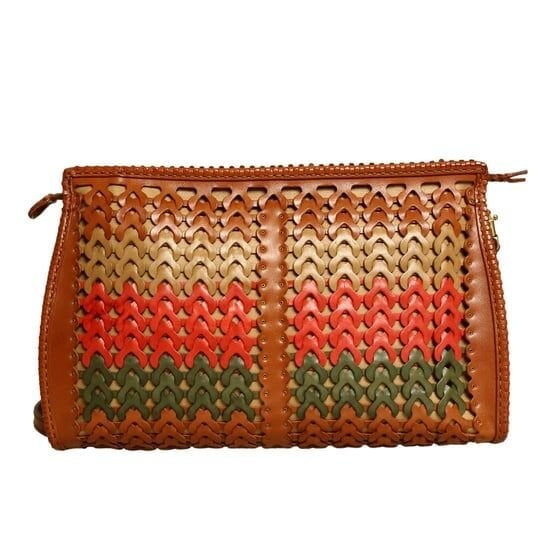 Tan Leather Women's Crossbody Bag