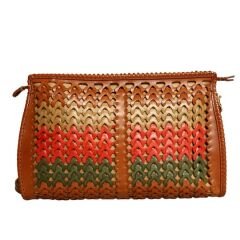Tan Leather Women's Crossbody Bag