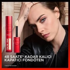 L'Oréal Paris Skin Ink Gün Boyu Kapatıcı Fondöten - Sıcak Alt Ton 100