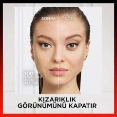 L'Oréal Paris Skin Ink Gün Boyu Kapatıcı Fondöten - Sıcak Alt Ton 100