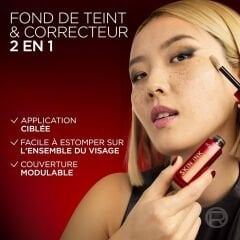 L'Oréal Paris Skin Ink Gün Boyu Kapatıcı Fondöten - Nötr Alt Ton 15