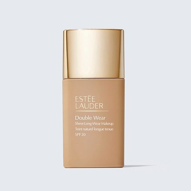 Double Wear Sheer Işıltı Ve Nem Etkili Hafif Dokulu Fondöten SPF 20