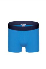 Erkek Mavi Bambu Boxer XXL