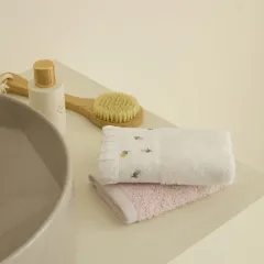 Kaşmir Home Nils 2-Piece Hand Towel Set Offwhite