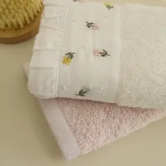 Kaşmir Home Nils 2-Piece Hand Towel Set Offwhite